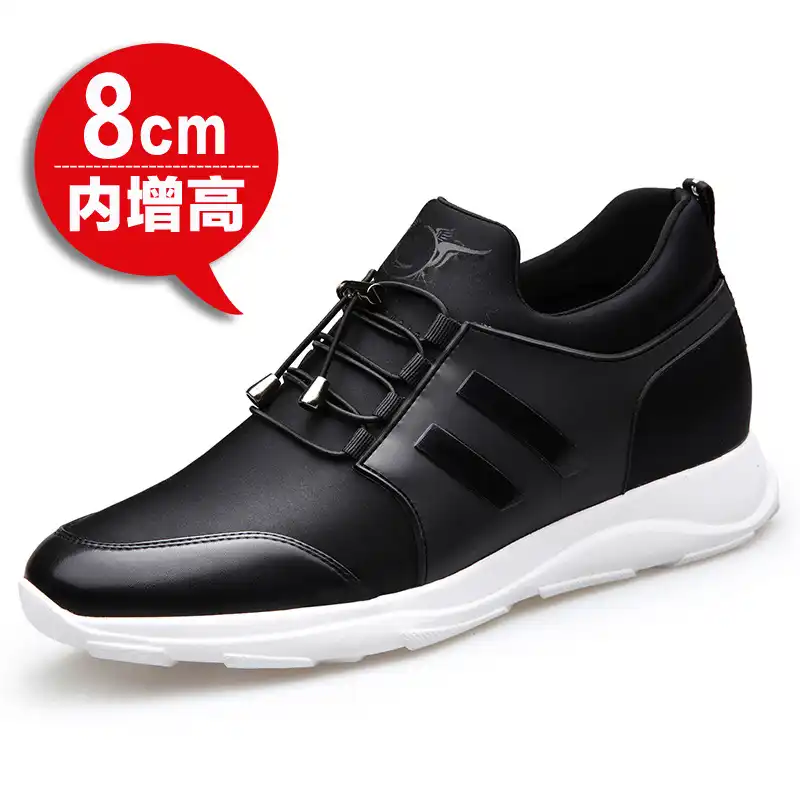 sapato 8 cm masculino