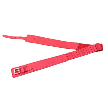 

New Fashion Brand Ladies Dress Skirt Belt PU Elastic Waist Bandwidth Belts Hot Sale Solid Colors Multicolor Decoration