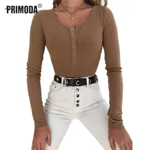 Женское обтягивающее боди; сезон весна-осень; облегающее боди; Feminino; Однотонный сексуальный клубный эластичный комбинезон с длинными рукавами; трикотажное боди; PR0044