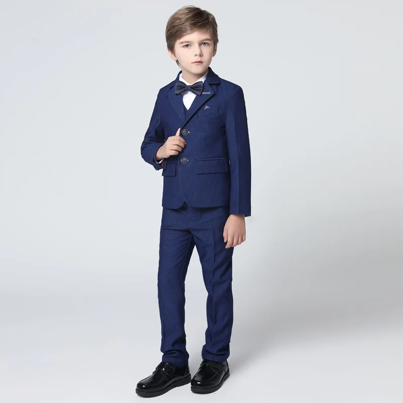 

Good Quality Flower Boy Suit For Wedding New Comfortable Children Blazer Clothing Set Boys Formal Attire Suits For Prom Party