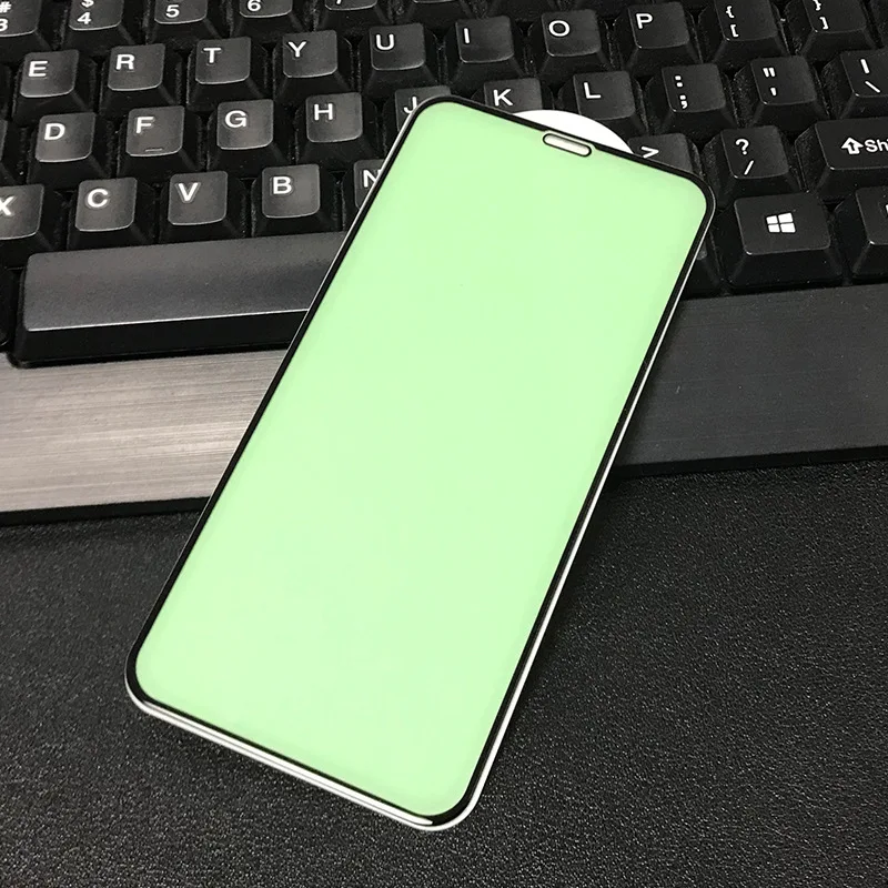 2 шт полное покрытие Защита глаз зеленый свет экран пленка для iPhone 11 Pro Max XS XR i8 Plus i7