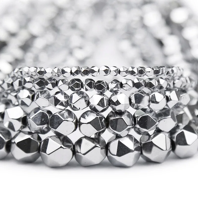 Produktbild von Großhandel 6 Mm Hämatit-Stein, Flache, Runde Distanzperlen, Goldfarben, Lose Distanzperlen Für Die Schmuckherstellung, Passend Für DIY-Armbänder, 1, 6 X 1 Mm, 100 Stück, 100 Stück