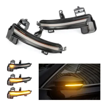 

LED Dynamic Turn Signal Light Side Mirror Indicator Blinker Sequential Side Lamp For Skoda Superb MK3 III B8 2016 2017 2018 2019