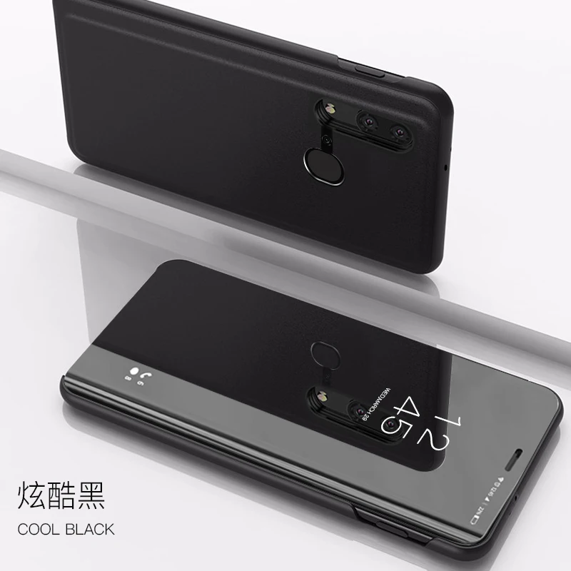 Для huawei Коврики 20 10 Pro P Smart четкое зеркало заднего вида 360 с подставкой откидной крышкой сенсорный чехол P20 Pro lite чехол