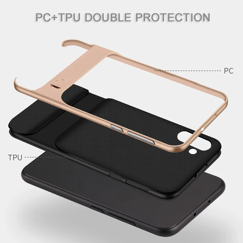 Чехол CAPSSICUM kickstand для samsung Galaxy Note 10 10+ Чехлы PC силиконовая подставка задняя крышка оболочка для samsung Note 10 Plus