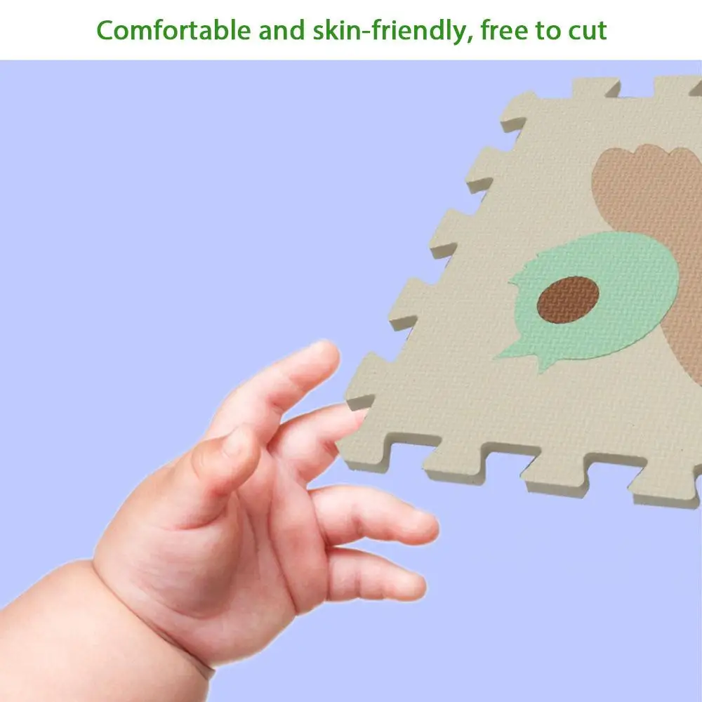 Baby Animal Puzzle Mat EVA Foam Mat Baby Play Mat Stitching Playmat Kids Rug Learning Toys For Children Baby Floor Mat Play Gym