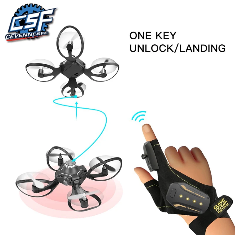 2019 New Original W606-16 Valcano Gloves Control Interactive Mini Drone Quadcopter Wifi FPV 480P Camera RC Helicopter Quadcopter 2019 New Original W606-16 Valcano Gloves Control Interactive Mini Drone Quadcopter Wifi FPV 480P Camera RC Helicopter Quadcopter