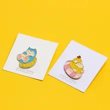Новый значок эльф reachable duck сплав капельного студента милый