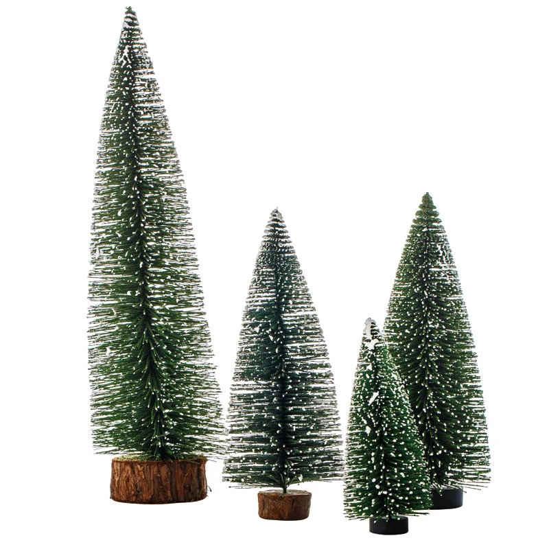 

New Style Small Christmas Tree DIY Mini Creative Model Decorative Christmas Ornaments Customizable Photographic Prop