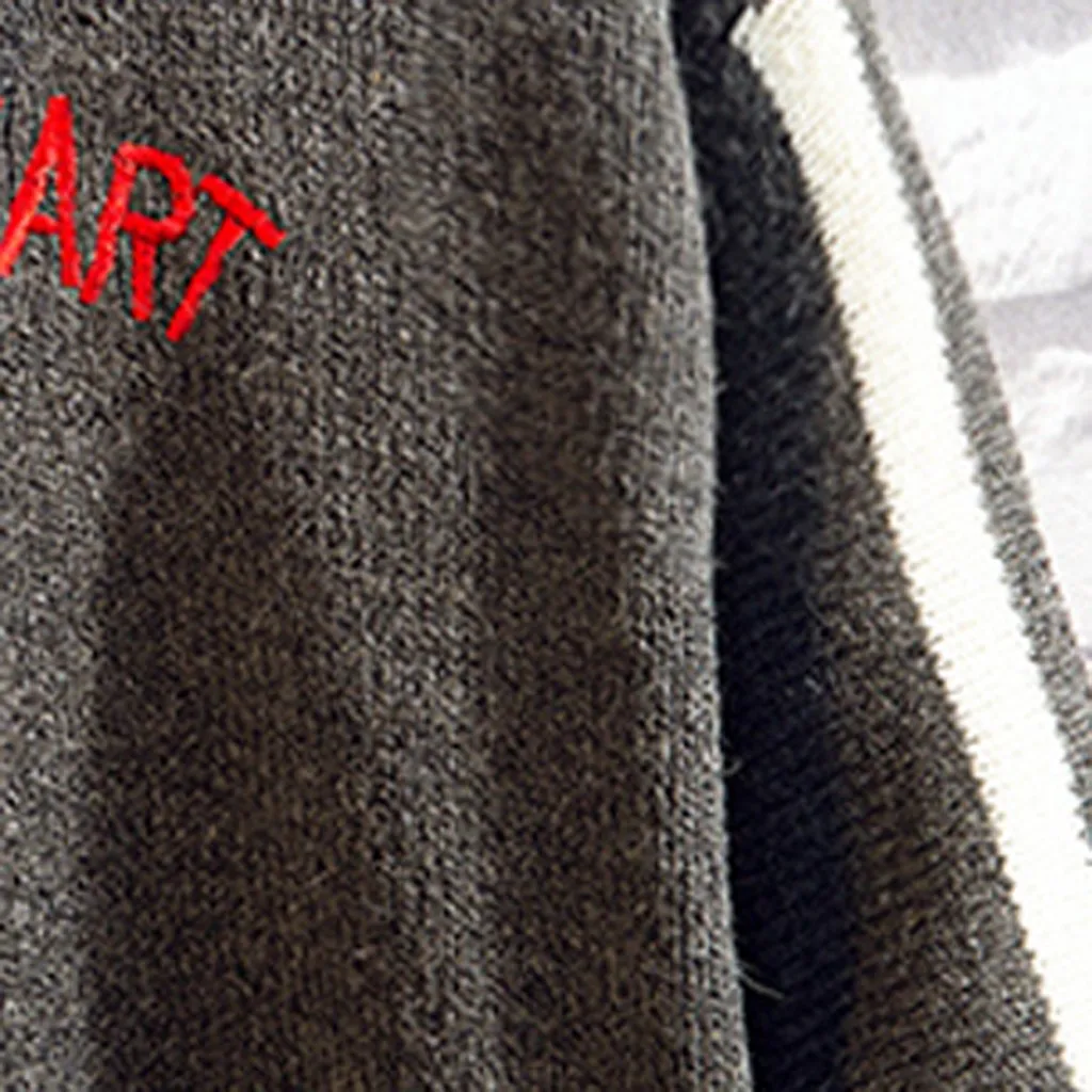 Мужской зимний лоскутный свитер с высоким воротом, Осенний однотонный вязаный свитер с длинным рукавом, Повседневный свитер, мужские облегающие пуловеры