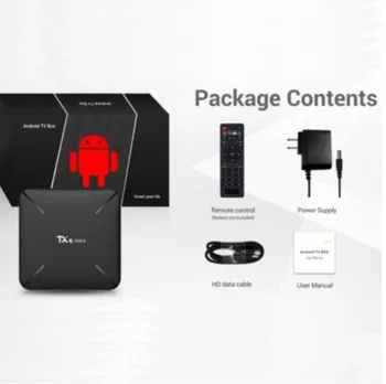 

TX6 mini TV BOX Android 9.0 2GB 16GB Set Top Box Europa Duitsland TV Franse Ondersteuning And