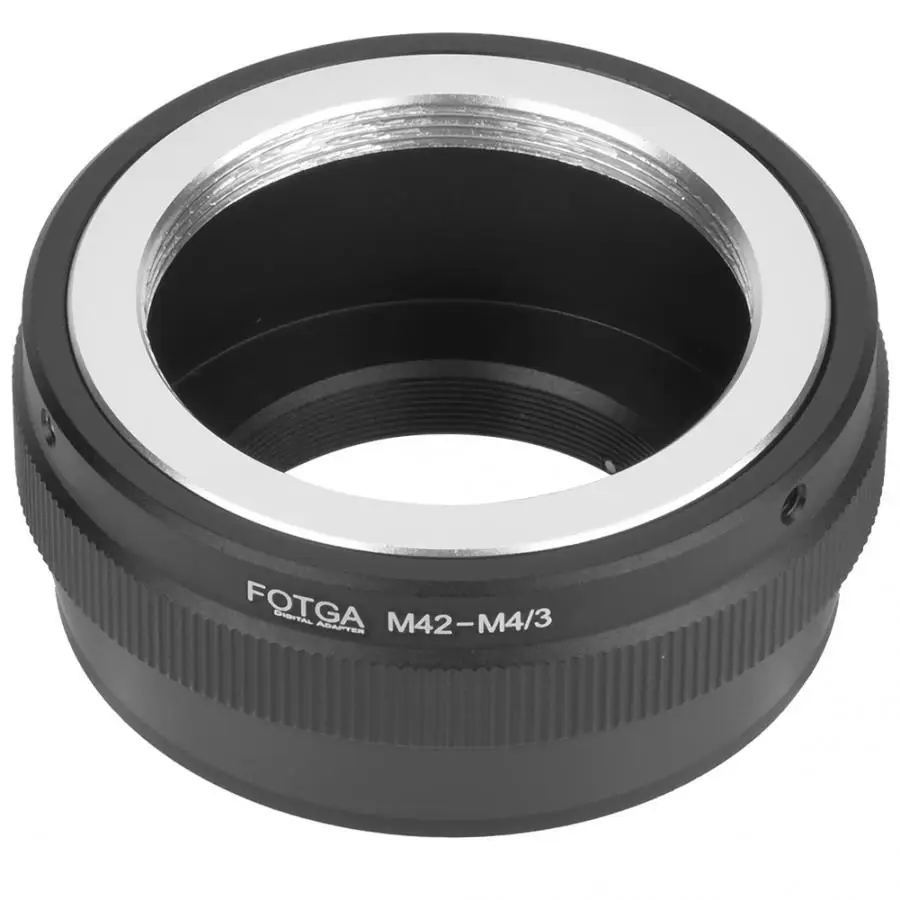 FOTGA M42 M4/3 Adapter Ring for M42 Lens to for Olympus M4/3 Camera