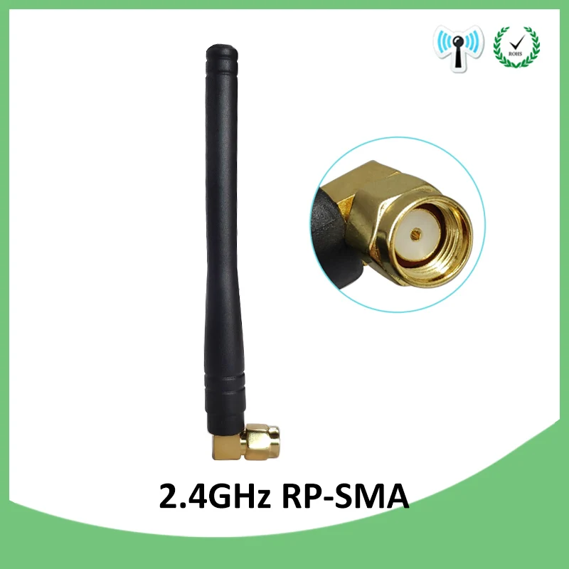 5 шт. 2,4 ГГц антенна wi-fi 3dBi антенна RP-SMA разъем 2,4 ГГц antena 2,4 г wi fi antenne для Беспроводной Маршрутизатор Booster