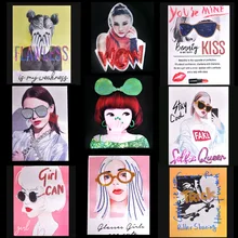 Милые нашивки, одежда для маленьких животных, горячая раскраска, сделай сам, для девочек, ручная работа, футболка и джинсовая куртка с принтом