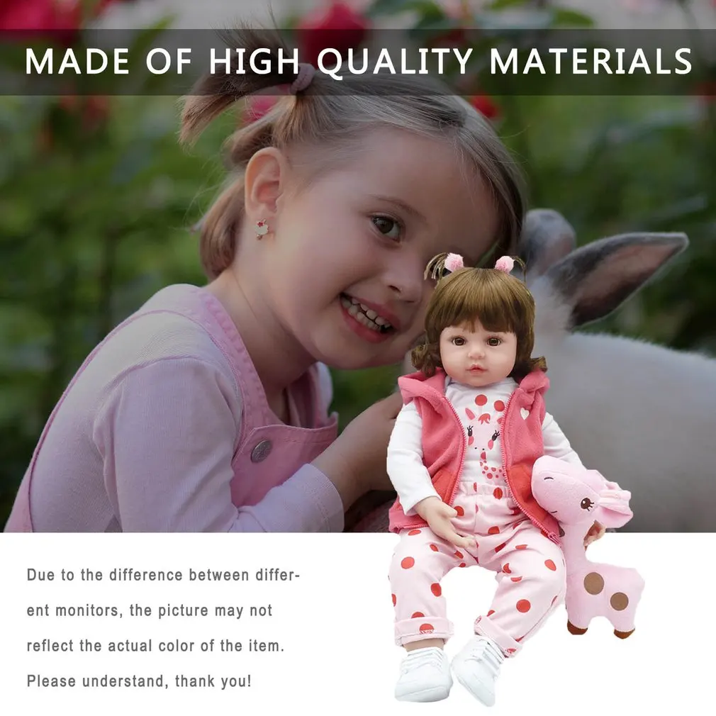 

Children'S Toys Cute Reborn Dolls Environmental Simulation Baby Creative Gifts 48Cm/60Cm Simulation Infant