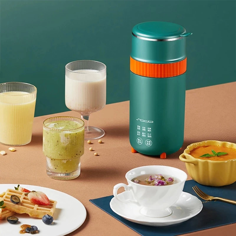 220V Soymilk Maker Electric Juicer Blender Multicooker Automatic Soya-Bean Milk Machine Appointment Rice Paste Maker Free-filter