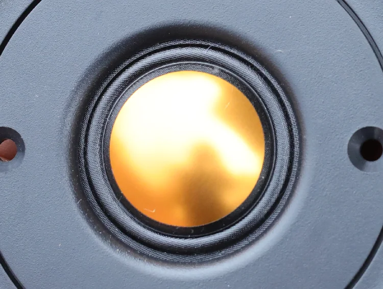 3 inch Tweeter Speaker 6ohm 60W Hifi 82mm Treble Loudspeaker Repair Parts For 2 Way Audio Diy BX2 Replacement Gold Film On Sale