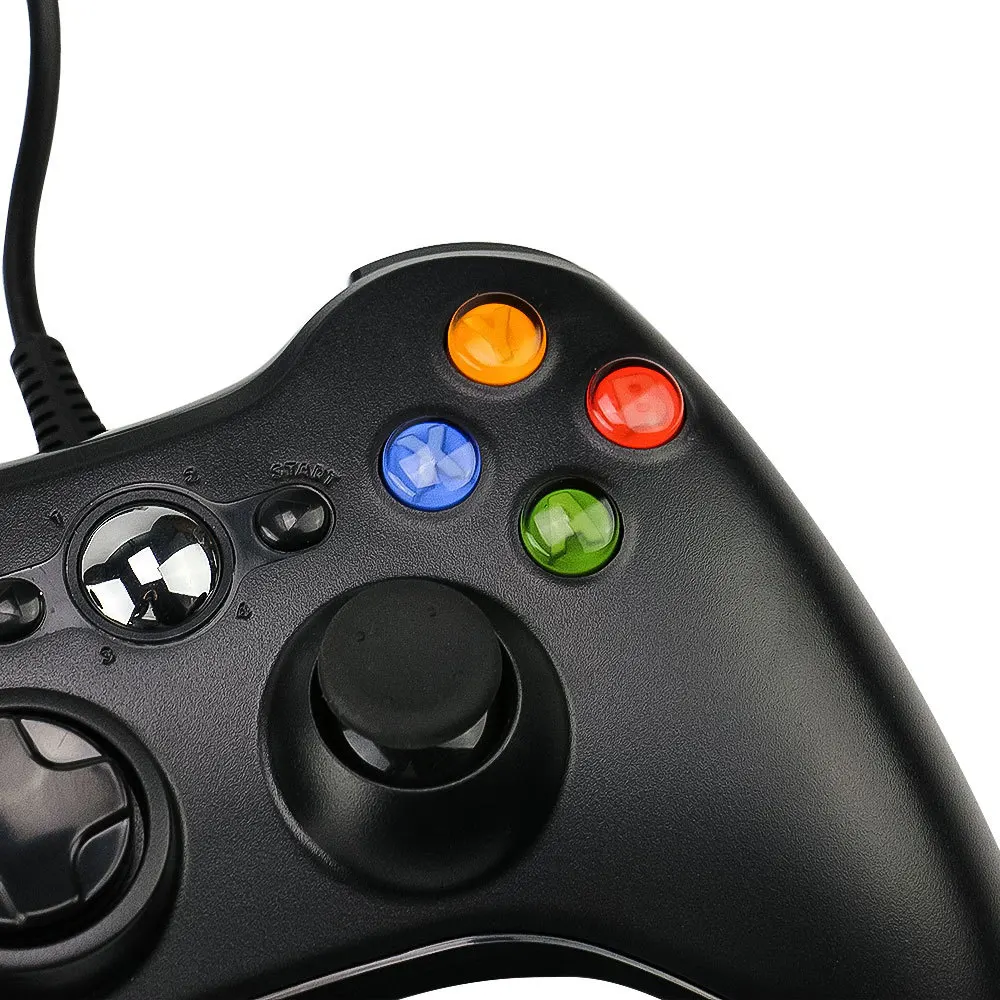 Цветной геймпад для xbox 360 проводной контроллер для xbox 360 контроллер проводной джойстик для xbox 360 игровой контроллер геймпад джойстик