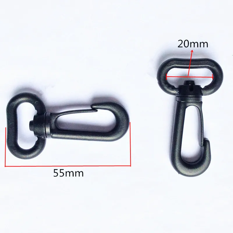 10 шт. цветная пластиковая пряжка шарнирная застежка Омар зажимы для ключей