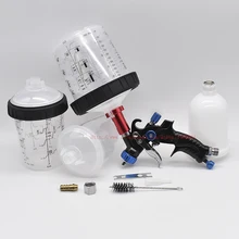 

High quality spray gun airbrush manual spray gun 1.0mm 160cc 400cc 600cc paint mixing cup no-cleaning cup gravity spray tool