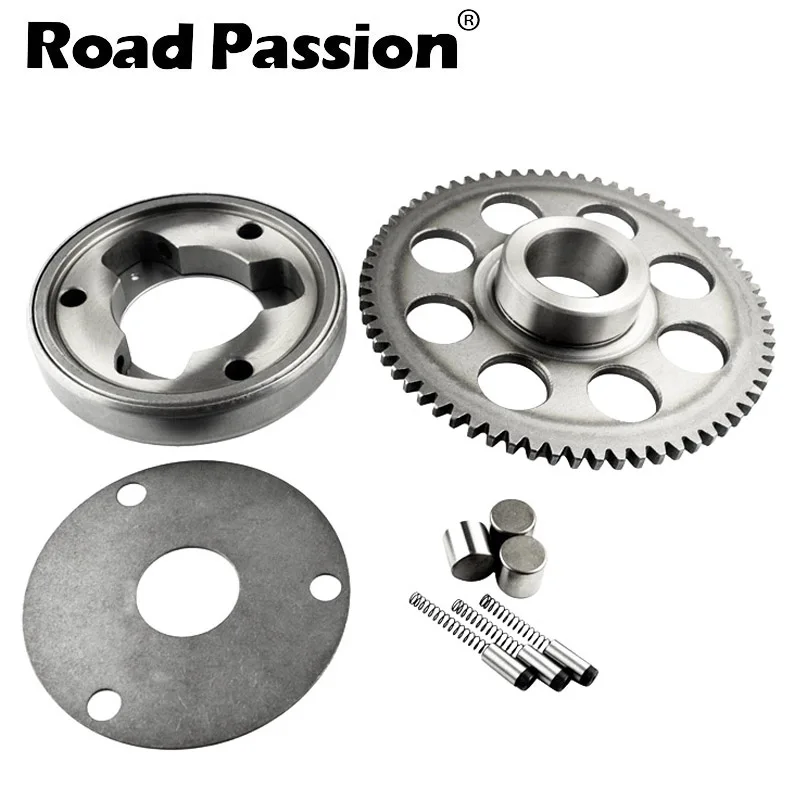 Starter clutch kit Дорожный мотоцикл страсть один способ стартер сцепления шестерни в сборе комплект для Suzuki GN250 GN250E GZ250 Marauder TU250 1982-2001 1991 - Цвет: Starter clutch kit