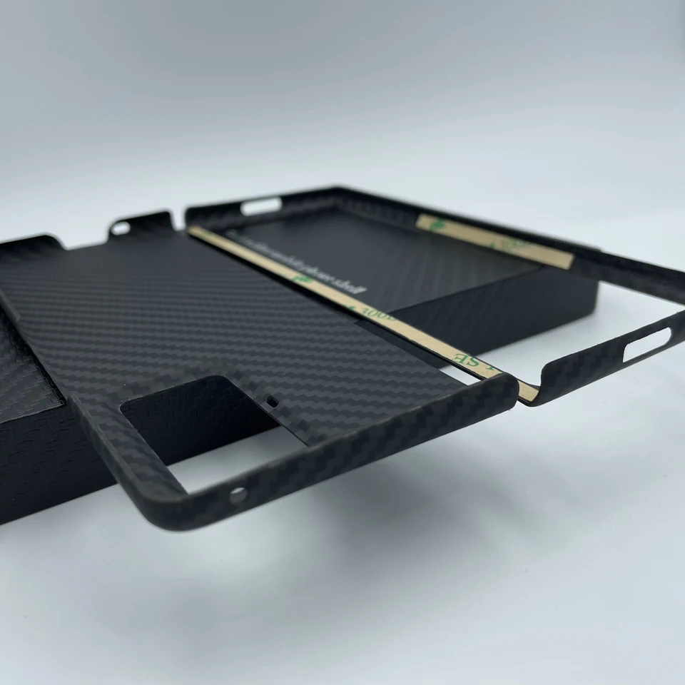 Real Carbon Fiber Phone Cover for Samsung Galaxy Z Fold 2 Carbon Fiber Case Z Fold 2 5G SM F916B SM F916N Hard Cover Case