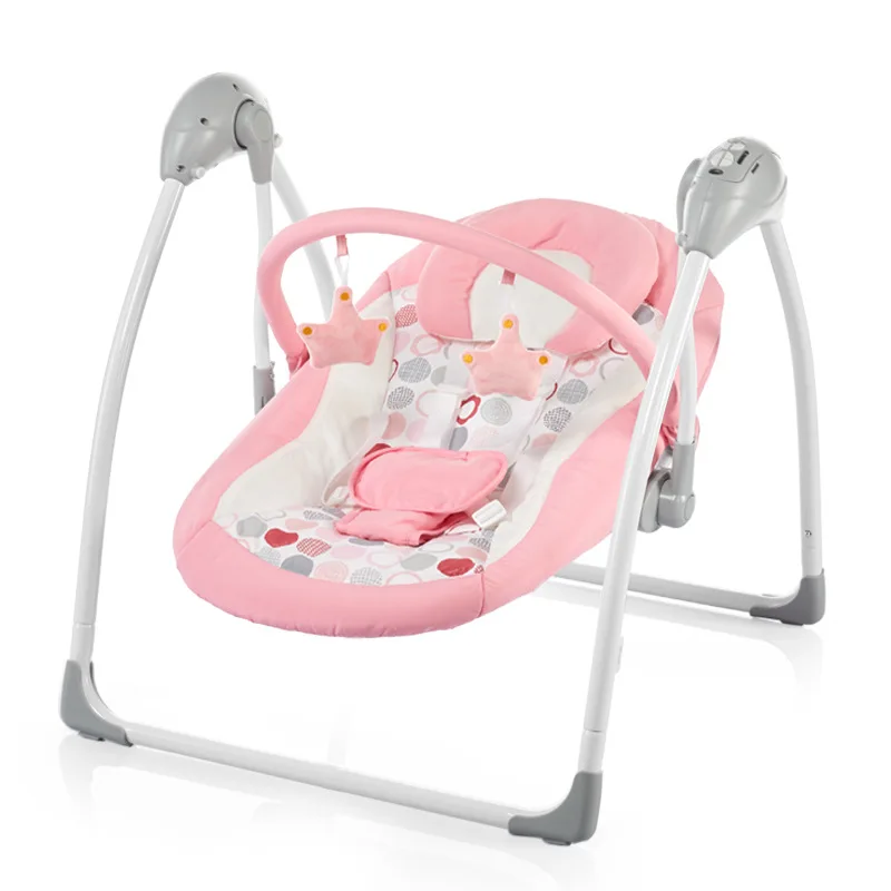 Электрокачели Безопасное детское кресло-качалка 0-3 Детская электрическая колыбель кресло-качалка успокаивающий артефакт ребенка спящий новорожденный спящий