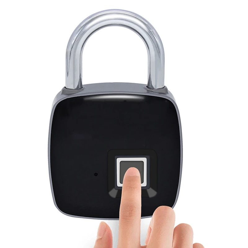 

Keyless Door Suitcase Bag Fingerprint Padlock Electronic Smart Lock Anti-theft Strong bearing capacity