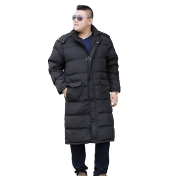 

2019 New Down Winter Jackets Hooded Men's Jackets Quality Warm Long Fashion Business Winter Clothing Casual Coat Male Parkas 10X