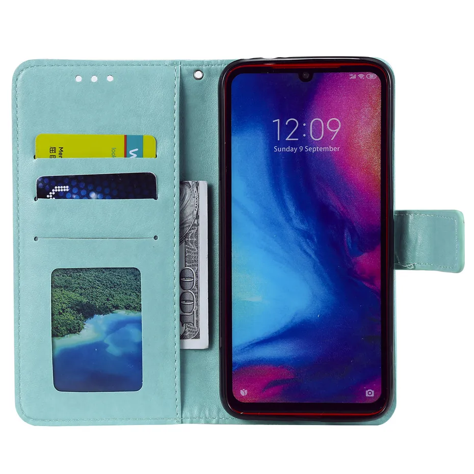 Чехол для Redmi Note 8, кожаный флип-чехол для Xiaomi Redmi 7 Pro K20 Pro, чехол для телефона Xiaomi Xiomi A3 CC9E 9 SE, чехол с подставкой