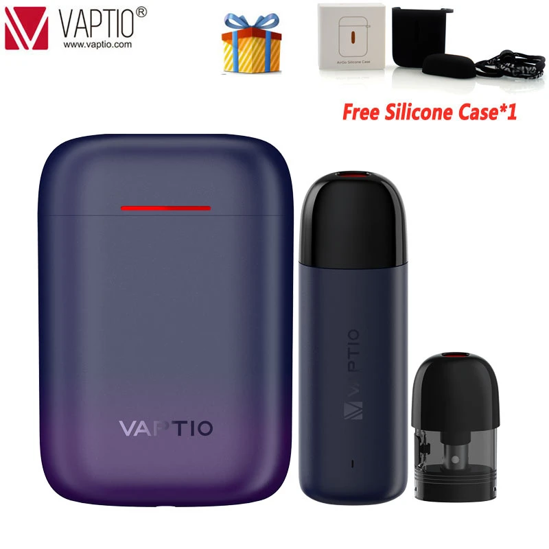 Электронная сигарета Vaptio AirGo электронная картридж 1 5 мл аккумулятор 80 мА · ч 700