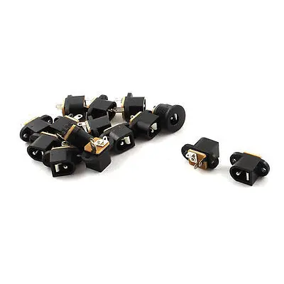 

2.1mm x 5.5mm Female DC Jack PCB Charger Power Plug 15 Pcs