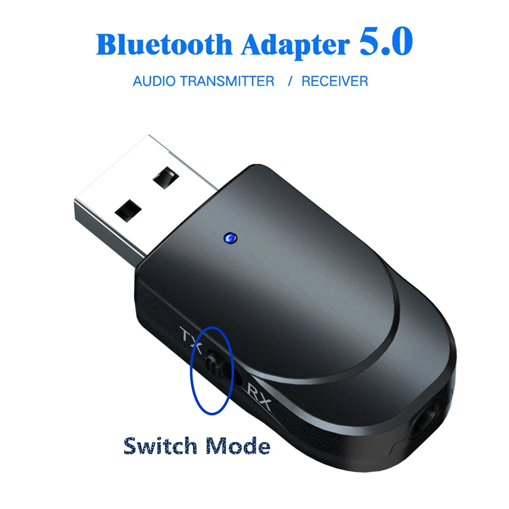 KEBIDU USB Bluetooth приемник передатчики 5,0 беспроводной аудио музыка стерео адаптер ключ для ТВ ПК Bluetooth динамик наушники
