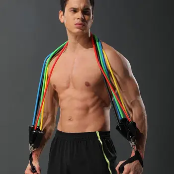 

Resistance Bands Set 11pcs for Resistance Training Fitness Elastic Rubber Band Training Workout Expander Pull Rope Gym Fitness