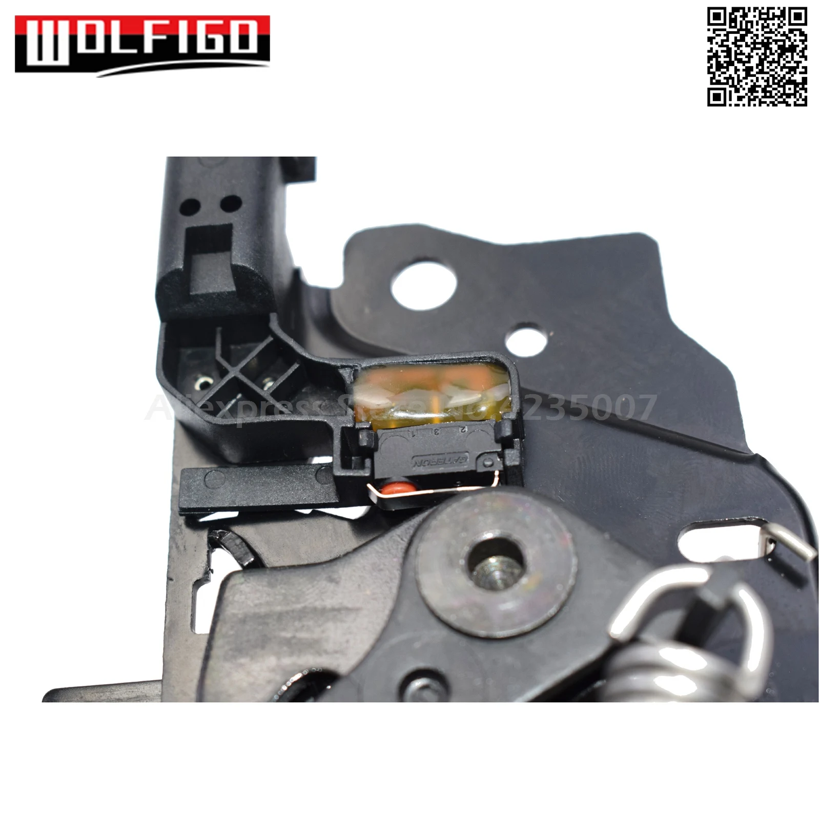 WOLFIGO передний капот замок защелка для 2012- Ford Escape Focus Lincoln MKC BM5A16700BG 5236243 BM5A-16700-BG