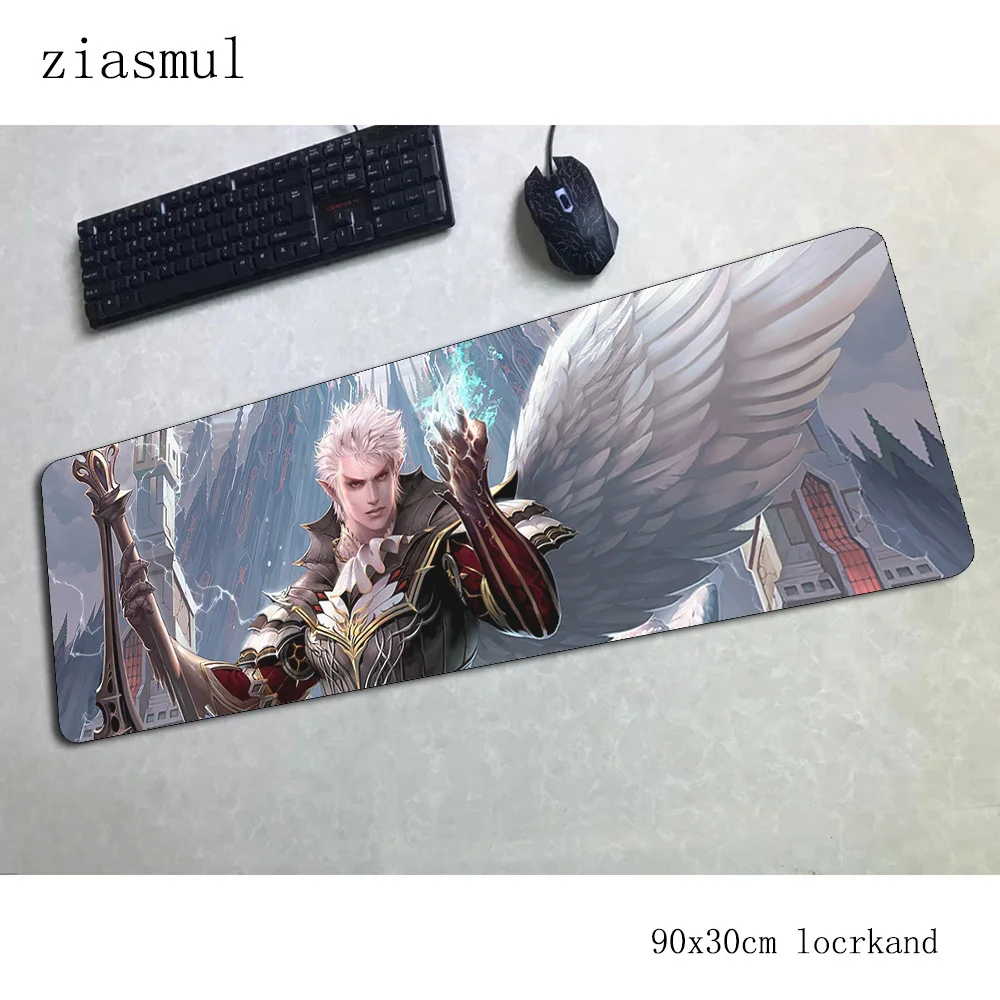 Lineage 2 padmouse 900x300x3 мм игровой коврик для мыши игровой аниме большой коврик для мыши геймер компьютерный стол толстый коврик notbook mousemate pc