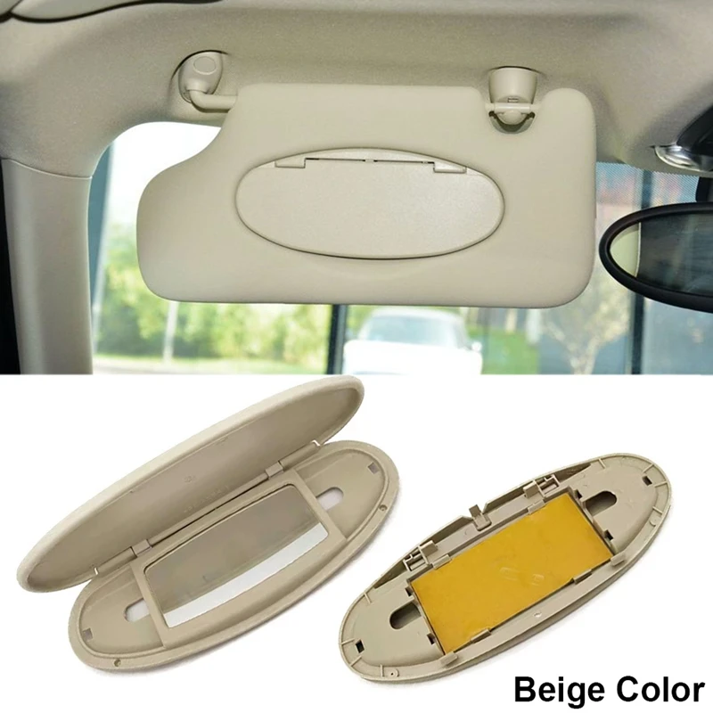 Car Sun Visor Mirror Cover Makeup Mirror Cover For BMW MINI R55 R56 R60