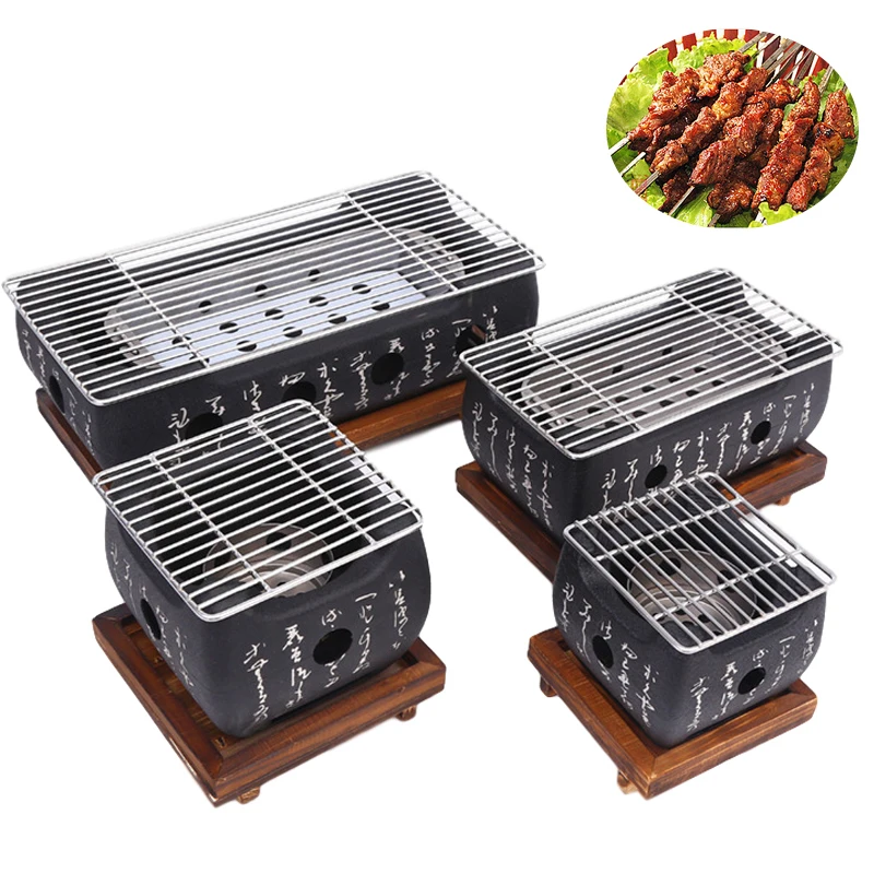 Portable Japanese Bbq Grill Korean Carbon Barbecue Grills Aluminium