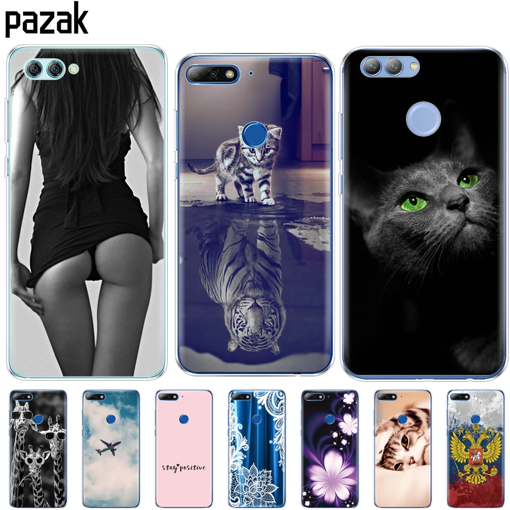 

silicone phone case for huawei Nova 2 lite 2s soft tpu back cover for nova 2 plus Coque etui bumper 360 full protective shell