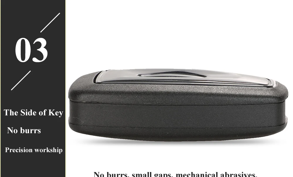 Keyforkess Flip pieghevole chiave a distanza Shell Car Key Cover 3 pulsanti per Ford Focus Mondeo Fiesta 2013 Fob custodia Auto con lama HU101 - Hb62d8704da9f4f6bbb2db893b757489bk