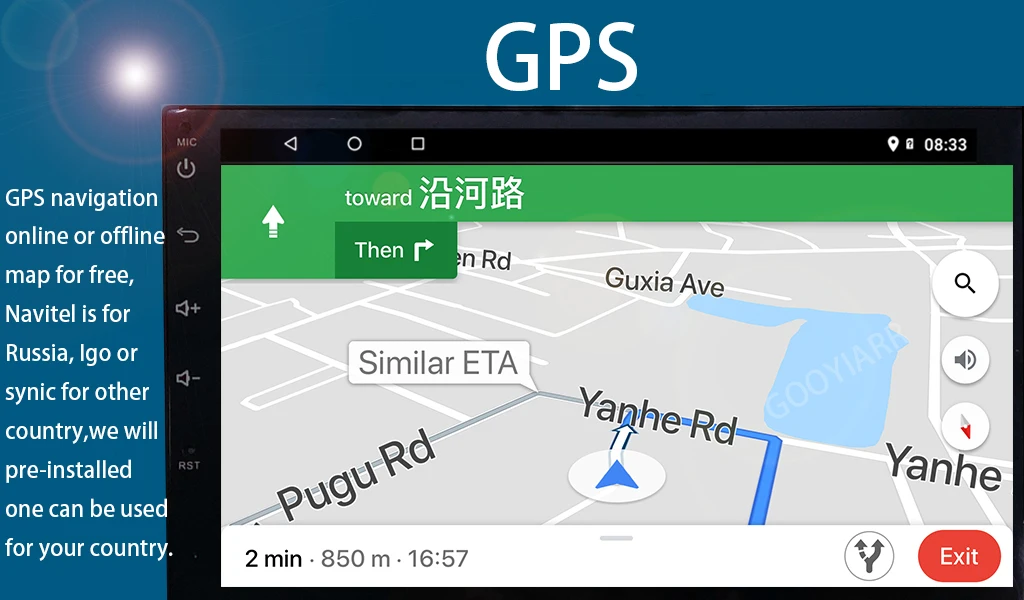 Perfect IPS Car GPS radio 8Core 4G+32G Android8.1 Multimedia Player for Mitsubishi Lancer 2007-2018 with radio BT stereo FM WIFI 28