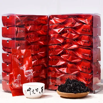 

Chinese Da Hong Pao Tea Big Red Robe Oolong Tea the original Green food Wuyi Rougui Tea For Health Care Lose Weight