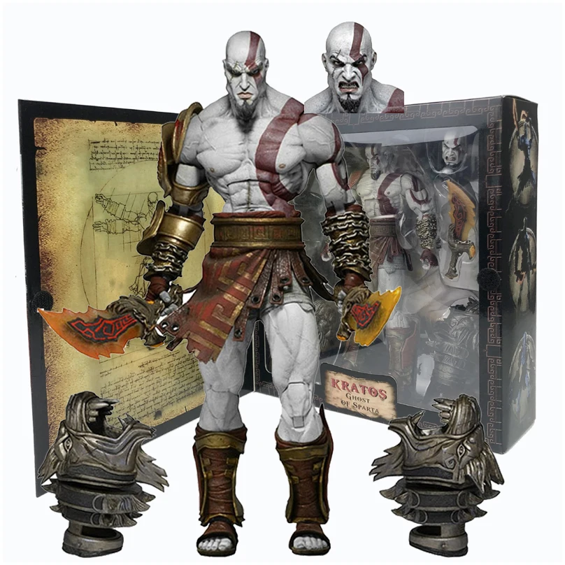 Sparta Kratos Action Figure NECA God 
