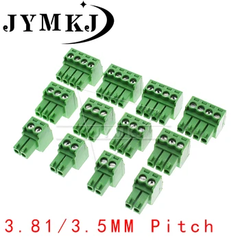 

10PCS KF2EDG / 15EDG 3.81 Pluggable Terminal Block Connector 3.5mm / 3.81mm Pitch 2P/3P/4P/5P/6P/8P/12P/13P/14P/15P/16P/18P/22P