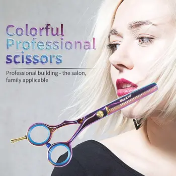 

Colorful Stainless steel Salon Barber Hairdressing Hair Cutting Scissors Tooth Scissor Thinning Scissors Shears Cutting Tool #11