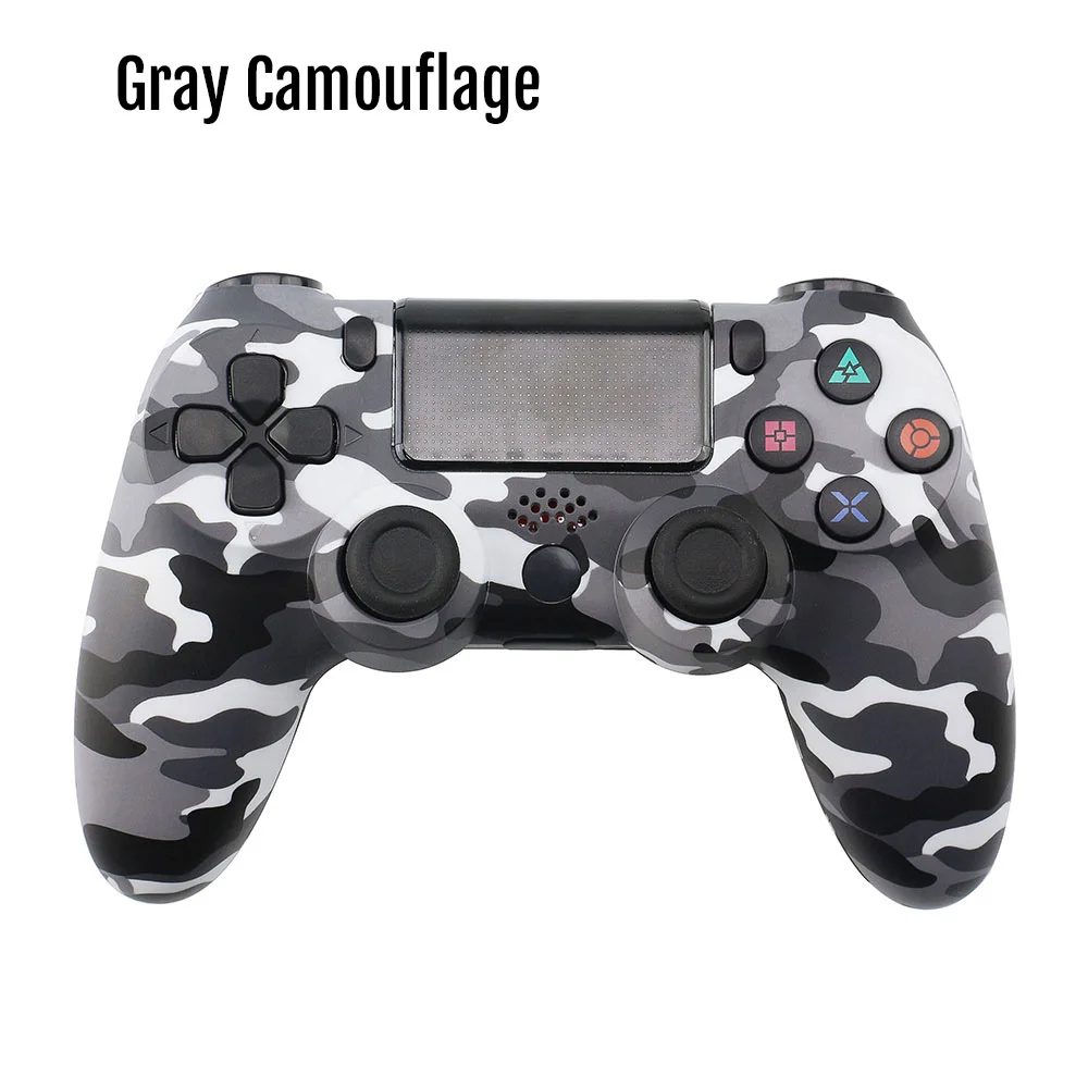 Новинка, беспроводной контроллер для PS4, Bluetooth, DualShock, джойстик с вибрацией, геймпады для playstation 4 - Цвет: Gray Camouflage