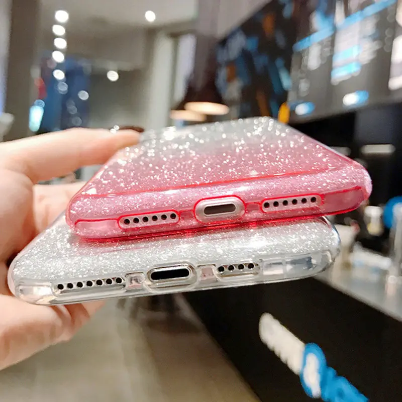 Lovebay для iPhone 11 чехол Блестящий яркий цвет для iPhone 11 Pro Max мягкий чехол для телефона TPU силиконовый сплошной блестящий чехол