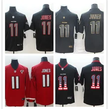 Все сшитые мужские wo Мужские Молодежные Дети Atlanta Julio Jones 11 Джерси