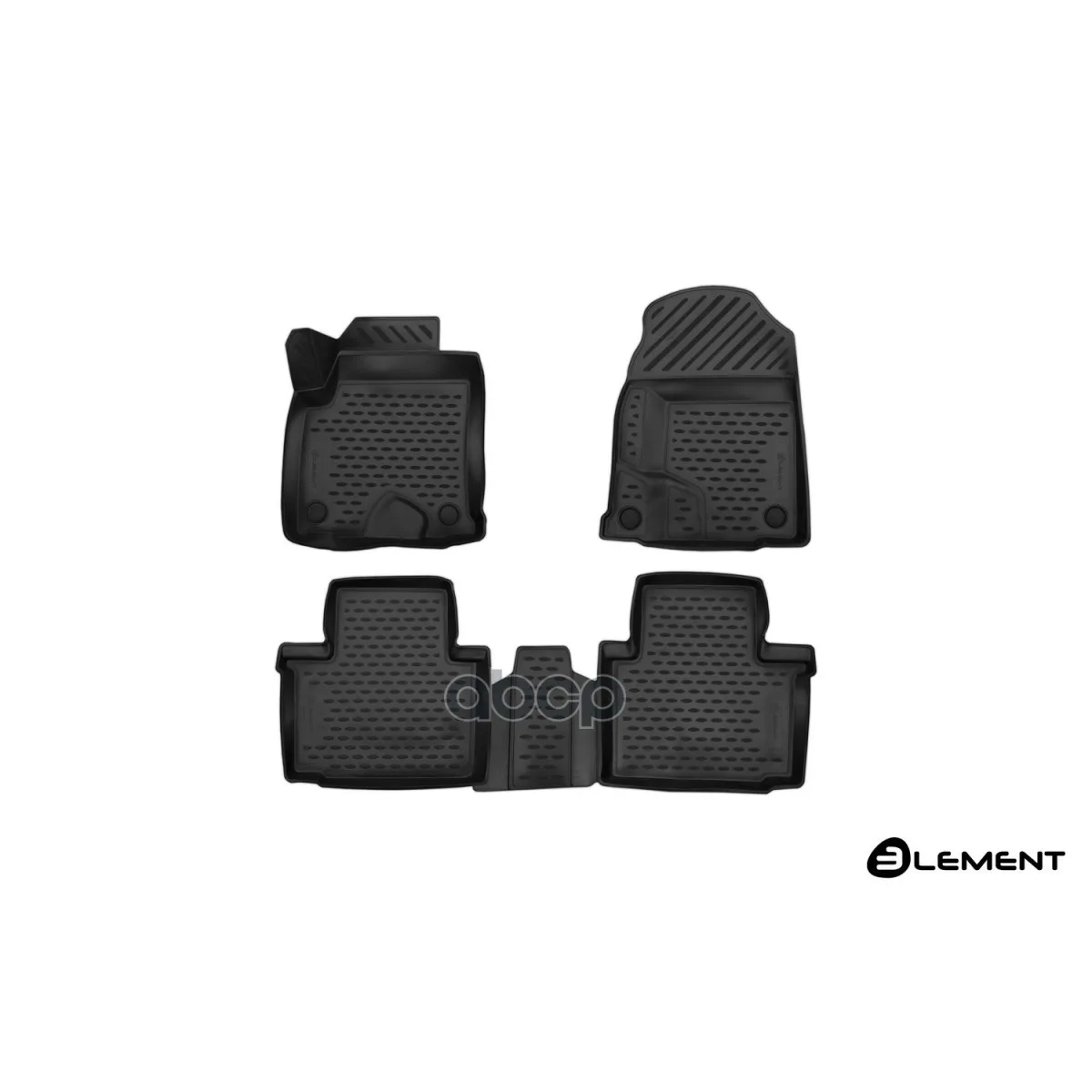 Коврики 3d В Салон Haval H2, 09/-, 4 Шт.(Полиуретан) ELEMENT арт. ELEMENT3D9901210K