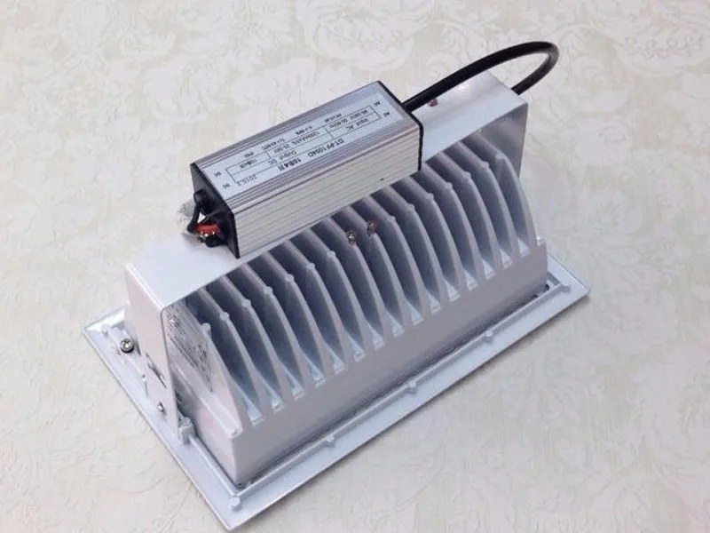 Светодиодный светильник s 50W COB прямоугольный встраиваемый потолочный светильник 130-140lm/w Вращающийся Регулируемый светильник для внутреннего освещения